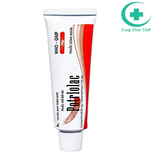 Potriolac (thuốc mỡ) - Thuốc điều trị bệnh vảy nến nhẹ đến vừa