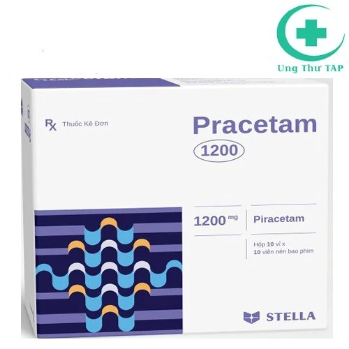 Pracetam 1200 Stella - Thuốc điều trị suy giảm trí nhớ hiệu quả