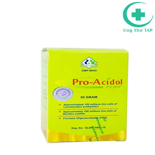 Pro-Acidol Plus - Thuốc điều trị rối loạn tiêu hóa, tiêu chảy