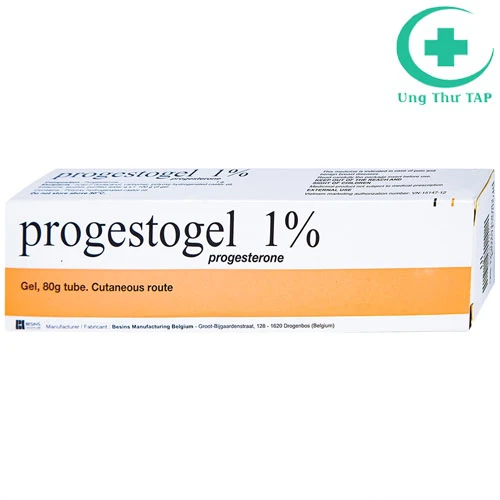Progestogel 1% Gel 80g - Thuốc điều trị các bệnh vú lành tính