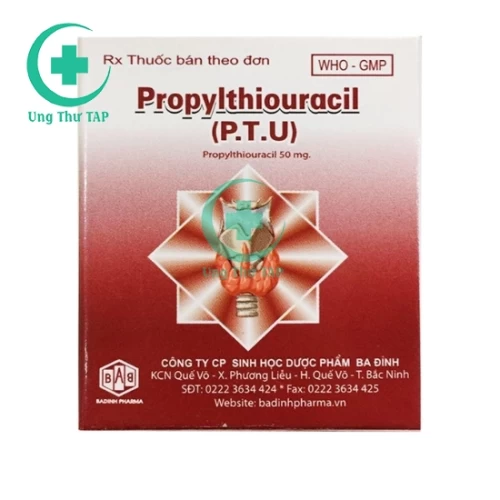 Propylthiouracil Badinhpharma - Thuốc điều trị cường giáp