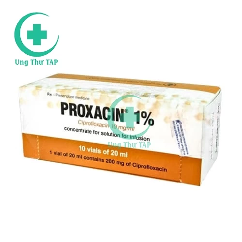 Proxacin 1% - Thuốc điều trị viêm phế quản, viêm màng phổi