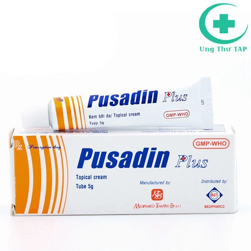 Pusadin plus - Thuốc điều trị nhiễm khuẩn ngoài da hiệu quả