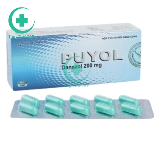 Puyol 200mg Davipharm -Thuốc điều trị lạc nội mạc tử cung