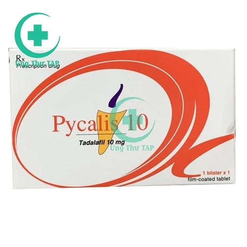 Pycalis 10mg Pymepharco - Thuốc điều trị rối loạn cương dương