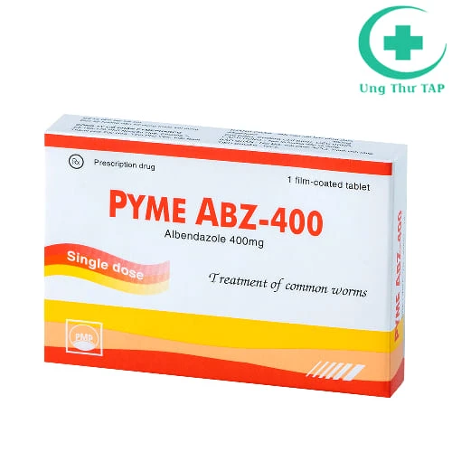 Pyme ABZ-400 Pymepharco - Thuốc tẩy giun của Pymepharco