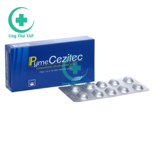 PymeCezitec 5mg Pymepharco - Thuốc điều trị viêm mũi dị ứng