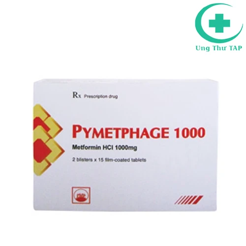 Pymetphage 1000 Pymepharco - Thuốc điều trị bệnh tiểu đường