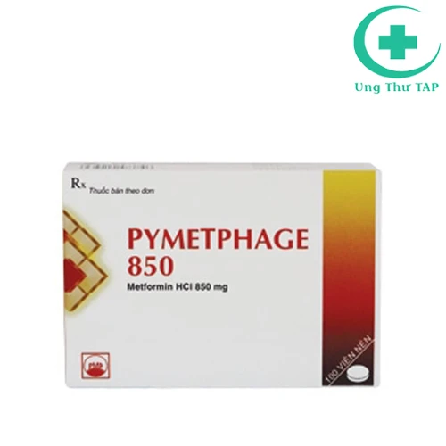 Pymetphage 850 Pymepharco - Thuốc điều trị đái tháo đường hiệu quả
