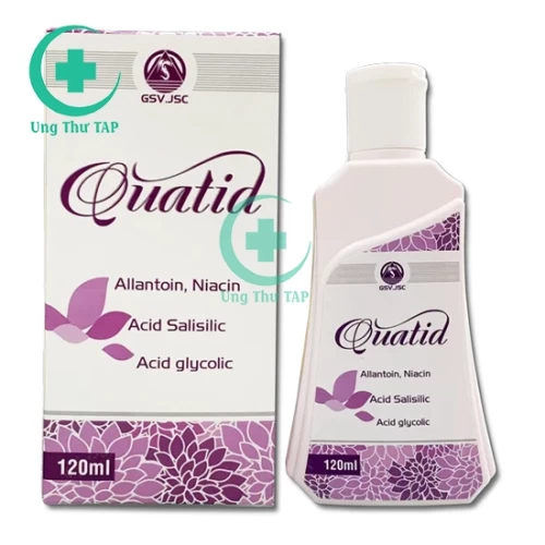 Quatid 120ml GSV - Hỗ trợ làm sạchda, giảm mụn và giảm dầu