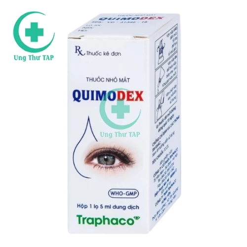 Quimodex - Thuốc điều trị nhiễm khuẩn ở mắt hiệu quả