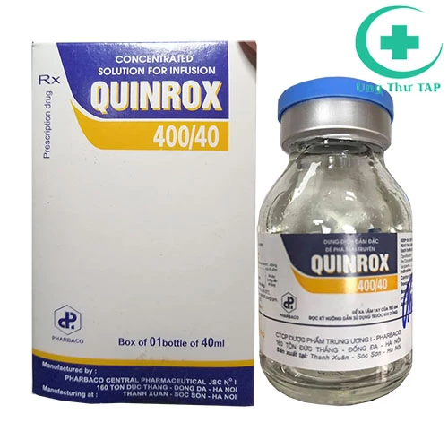 Quinrox 400/40 - Thuốc điều trị nhiễm khuẩn đường hô hấp