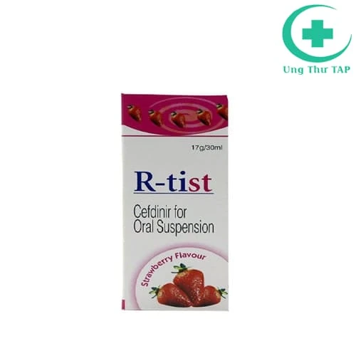 R-Tist 125mg/5ml Lupin (30ml) - Thuốc điều trị nhiễm trùng