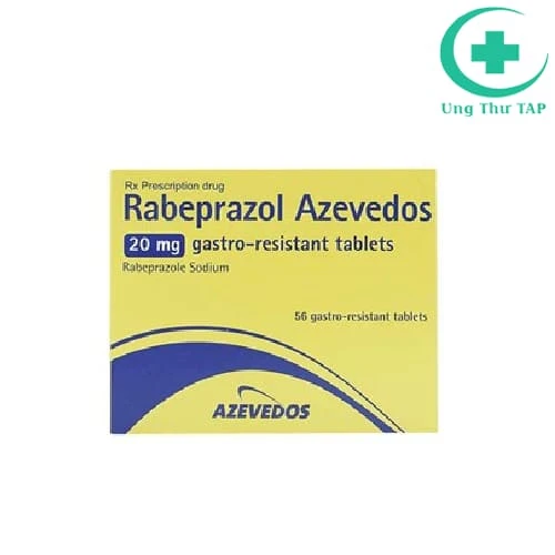 Rabeprazol Azevedos 20mg - Thuốc điều trị loét dạ dày tá tràng