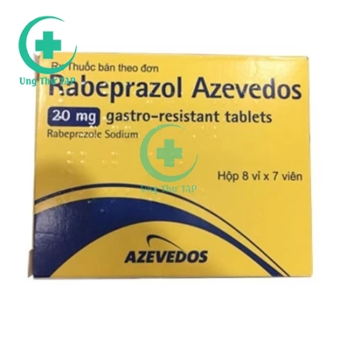 Rabeprazol Azevedos 20mg - Thuốc điều trị loét dạ dày tá tràng