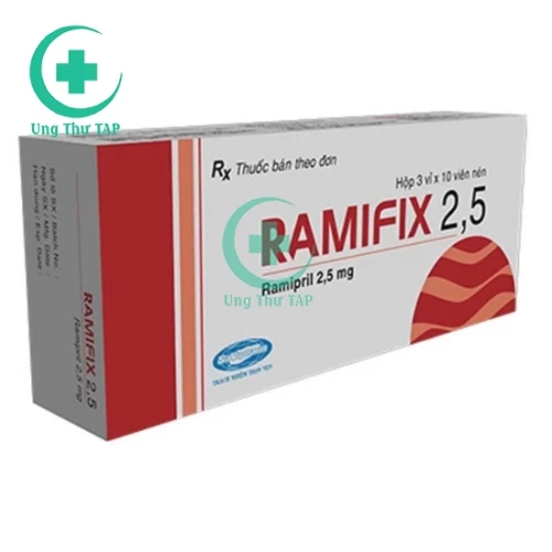 Ramifix 2,5 - Thuốc điều trị tăng huyết áp hiệu quả