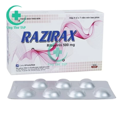 Razirax - Thuốc điều trị viêm gan siêu vi A, B, C hiệu quả