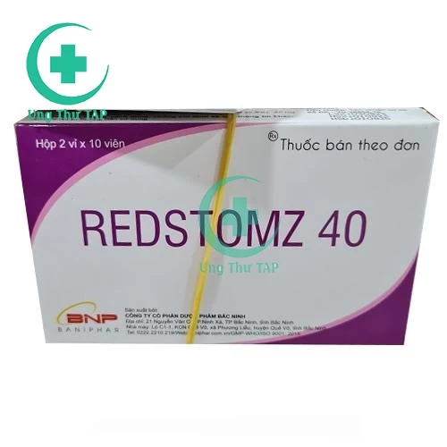 Redstomz 40 - Thuốc điều trị trào ngược dạ dày hiệu quả