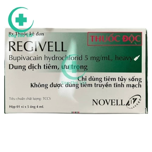 Regivell - Thuốc tiêm gây mê của Indonesia