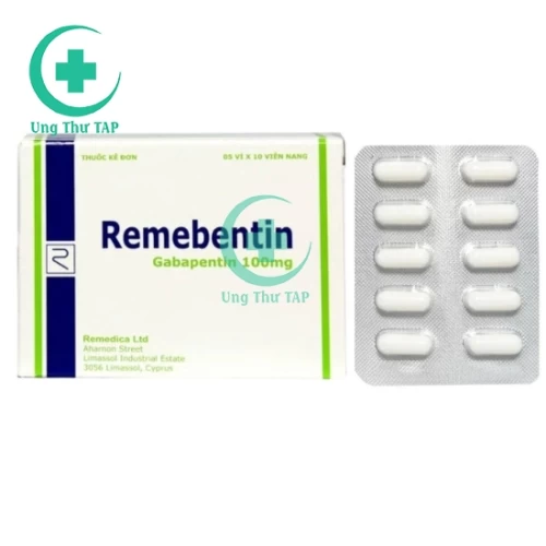 Remebentin 100 - Thuốc điều trị động kinh hiệu quả