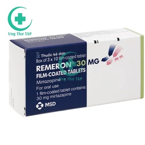 Remeron 30mg - thuốc điều trị trầm cảm hiệu quả