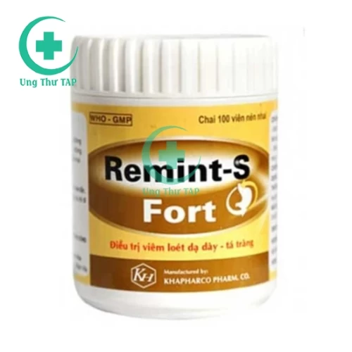Remint-S Fort - Thuốc điều trị đau và viêm loét dạ dày