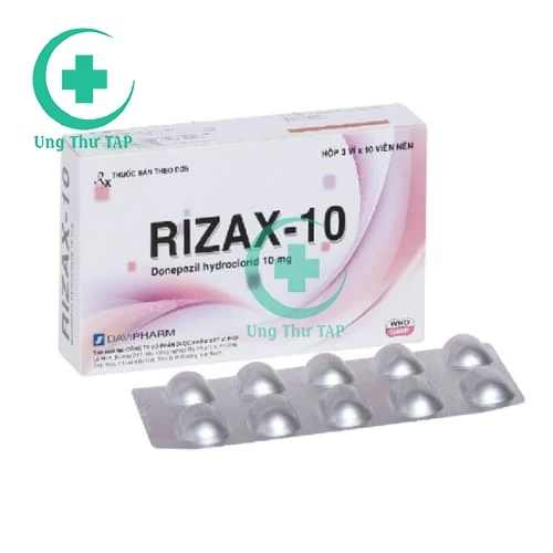 Rizax 10 - Thuốc điều trị sa sút trí tuệ của Đạt Vi Phú