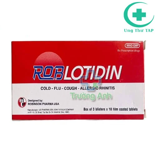 Roblotidin - Thuốc điều trị các triệu chứng cảm cúm hiệu quả