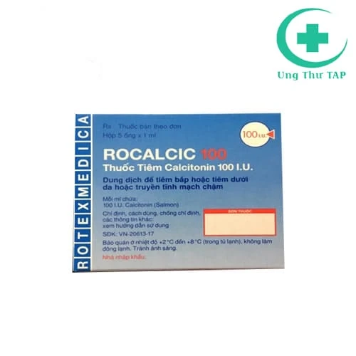 Rocalcic 100 - Thuốc điều trị loãng xương hiệu quả của Đức