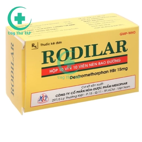 Rodilar - Thuốc điều trị ho không đờm, mạn tính hiệu quả