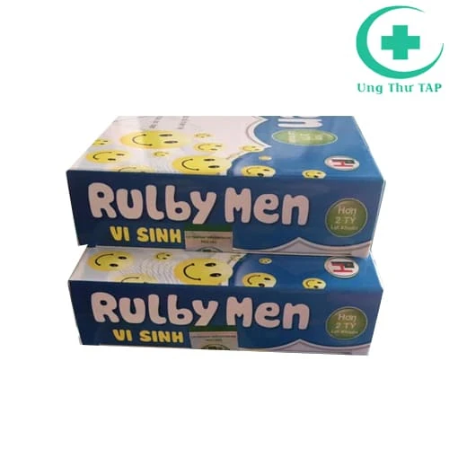 Rulby Men vi sinh - Hỗ trợ điều trị rối loạn khuẩn đường ruột