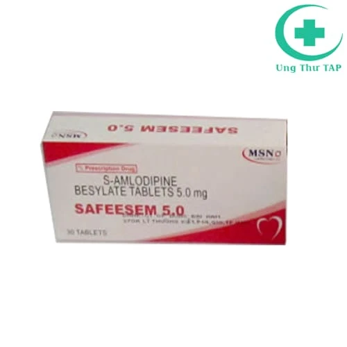 Safeesem 5 MSN - Thuốc điều trị huyết áp vô, đau thắt ngực