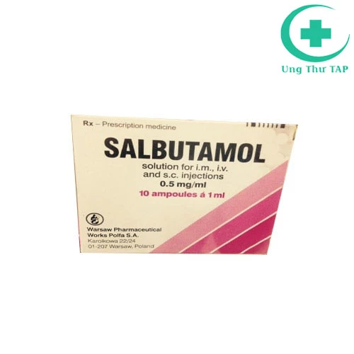Salbutamol 0,5mg/ml - Thuốc hỗ trợ sinh sản của Ba lan 