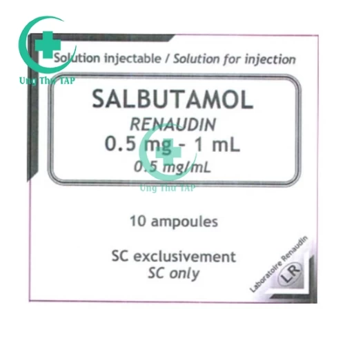 Salbutamol Renaudin 0,5mg/1ml - Điều trị hen suyễn hiệu quả