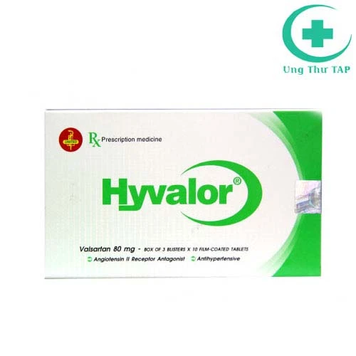 Hyvalor 80 - Thuốc điều trị các vấn đề về tăng huyết áp