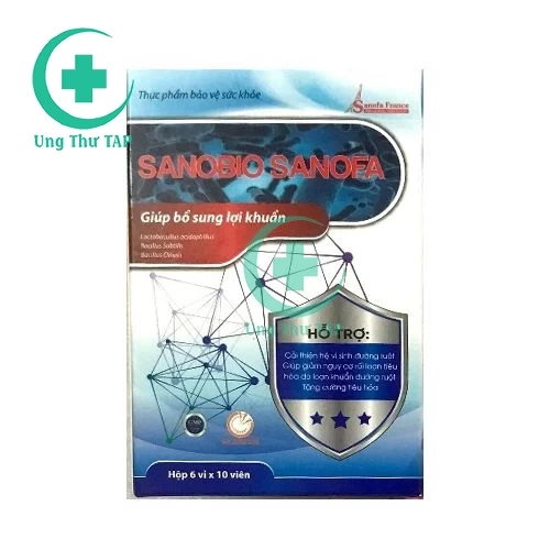 Sanobio Sanofa - Bổ sung lợi khuẩn, tăng cường tiêu hóa