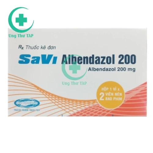 SaVi Albendazol 200 - Thuốc điều trị nhiễm nấm, ký sinh trùng