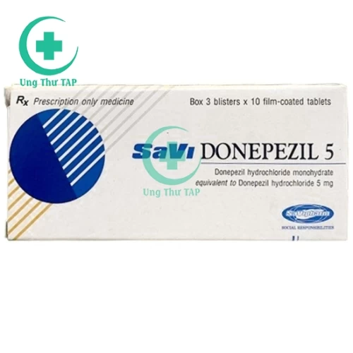 SaVi Donepezil 5 - Thuốc hỗ trợ điều trị bệnh Alzheimer