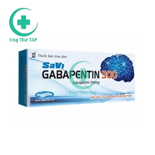 SaVi Gabapentin 300 - Thuốc chống động kinh hiệu quả