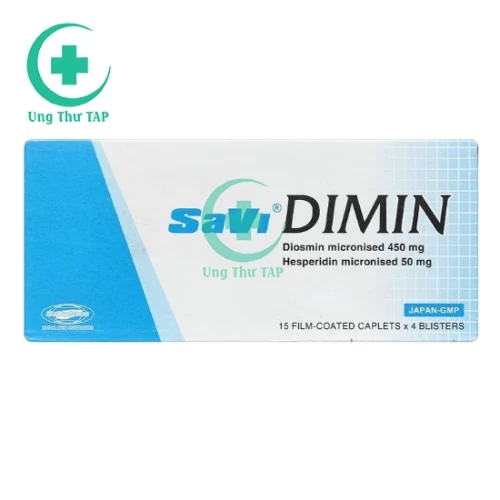 SaViDimin - Thuốc Điều trị các triệu chứng của cơn trĩ cấp 