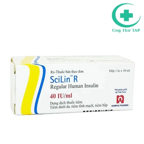 Scilin R 40 IU/ml - Thuốc điều trị bệnh tiểu đường chất lượng