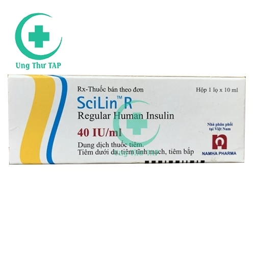 Scilin R 40 IU/ml - Thuốc điều trị bệnh tiểu đường chất lượng