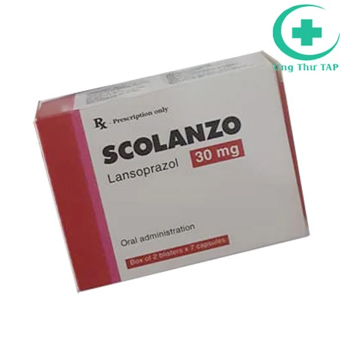 Scolanzo 30mg - Điều trị viêm thực quản, loét dạ dày - tá tràng