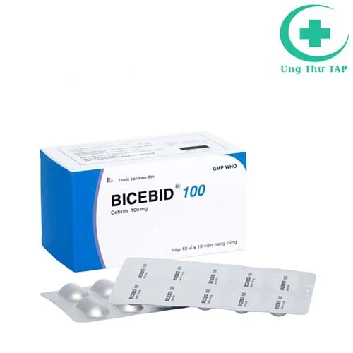 Bicebid 100 - Thuốc chống viêm phế quản cấp tính, viêm tai