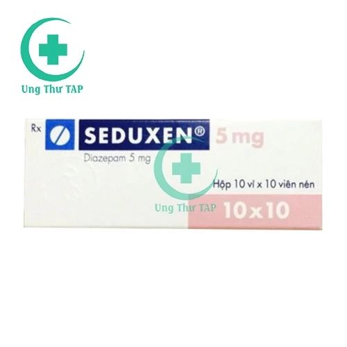 Seduxen 5mg - Điều trị trạng thái lo âu, kích động, mất ngủ