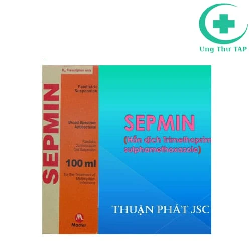 Sepmin 100ml Macter - Thuốc điều trị nhiễm trùng, nhiễm khuẩn