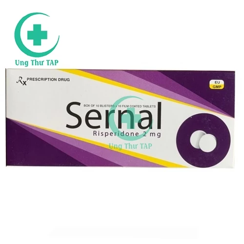 Sernal 2mg - Điều trị triệu chứng tâm thần phân liệt, bệnh tâm thần