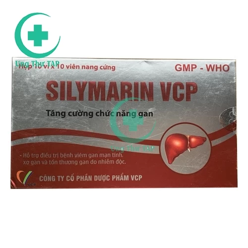 Silymarin VCP - Thuốc hỗ trợ điều trị bệnh viêm gan mãn tính