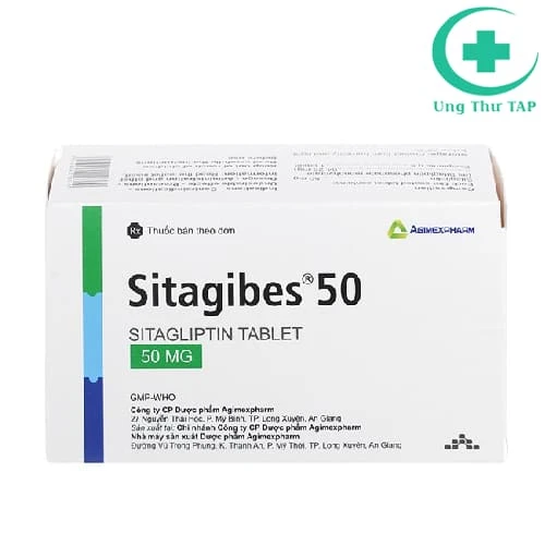 Sitagibes 50 - Thuốc điều trị đái tháo đường tuýp 2 hiệu quả