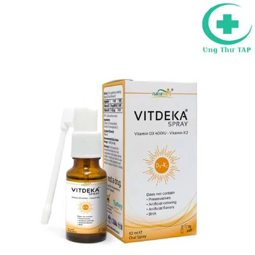 Vitdeka spray - Giúp bổ sung vitamin D, vitamin K